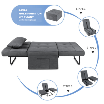 Canapea pliabilă multifuncțională